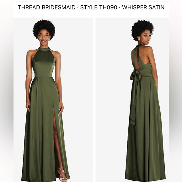Dessy Collection Dresses & Skirts - Dessy Olive Green Bridesmaid Dress